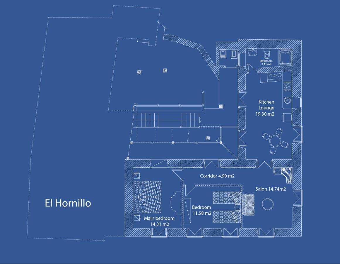 Casa Rural El Hornillo Vallehermoso Bagian luar foto